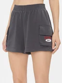 Spodenki damskie - Reebok Szorty sportowe Archive Essentials IL6289 Szary Regular Fit - miniaturka - grafika 1
