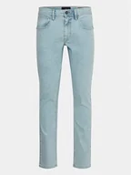 Spodnie męskie - Blend Jeansy 20716410 Niebieski Straight Fit - miniaturka - grafika 1
