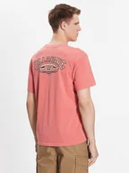 Koszulki męskie - Billabong T-Shirt Arch Wave ABYZT01707 Koralowy Regular Fit - miniaturka - grafika 1