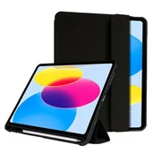 Etui do tabletów - Etui na iPad CRONG FlexFolio Czarny - miniaturka - grafika 1