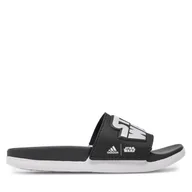 Buty dla chłopców - Klapki adidas Star Wars adilette Comfort Slides Kids ID5237 Czarny - miniaturka - grafika 1