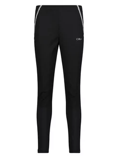 Spodnie sportowe damskie - CMP Legginsy funkcyjne w kolorze czarnym - grafika 1