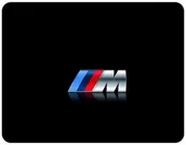 Podkładki pod mysz - PODKŁADKA POD MYSZKĘ BMW M3 Z IMIENIEM 23x19CM DO LAPTOPA - miniaturka - grafika 1