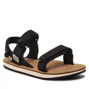 Jack Wolfskin Sandały Ecostride 2 Sandal W 4051771 Phantom/Cork - Sandały damskie - miniaturka - grafika 1