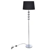 Lampy stojące - vidaXL vidaXL Lampa podłogowa Czarna - miniaturka - grafika 1