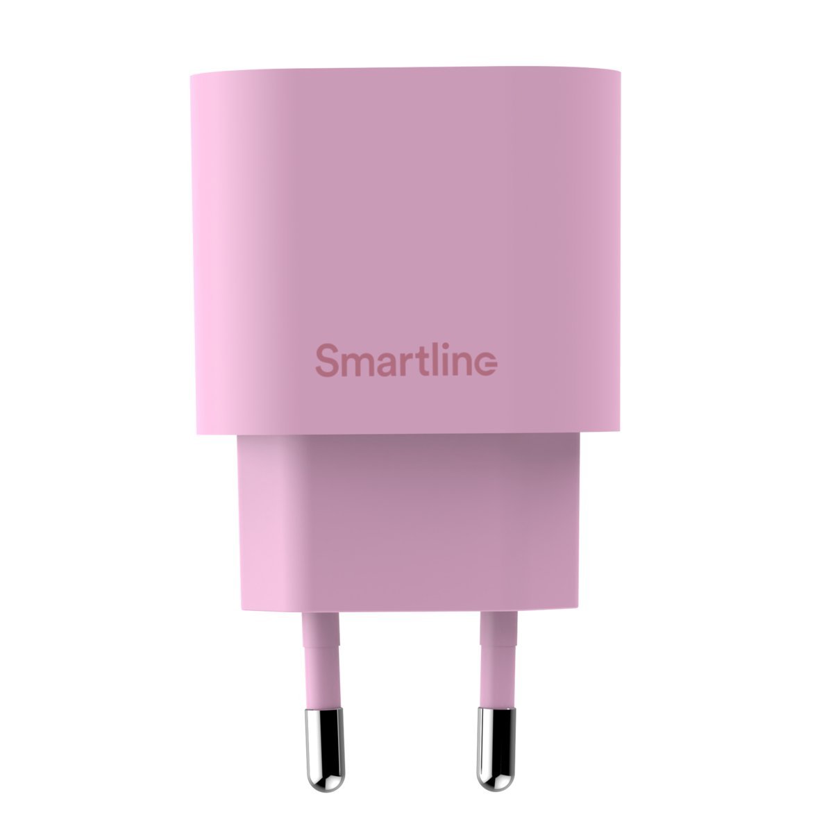 Ładowarka Smartline USB-C PD3.0 20W różowa