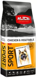 Panzi Alice Sport Chicken 17kg - Sucha karma dla psów - miniaturka - grafika 1