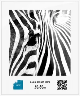 Rama aluminiowa NICE WALL, biała, 50x60 cm - Ramki na zdjęcia Rama aluminiowa NICE WALL, biała, 50x60 cm - Ramki na zdjęcia - miniaturka - grafika 1