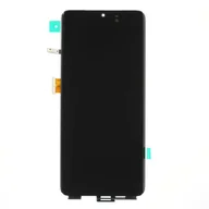 Części serwisowe do telefonów - Samsung Szkło i ekran LCD do Samsunga Galaxy S21 Ultra 5G / SM-G998, oryginalny, bez ramki - miniaturka - grafika 1