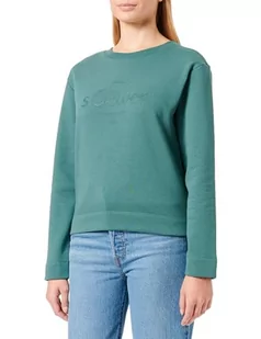 s.Oliver Sales GmbH & Co. KG/s.Oliver Damska bluza z długim rękawem, Niebieski zielony, 32 - Bluzy damskie - miniaturka - grafika 1
