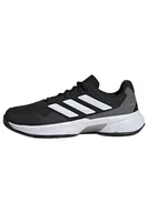 Trampki męskie - adidas Męskie tenisówki Courtjam Control, Core Black/Core Black/Off White, 38 EU, Core Black Core Black Off White, 47 1/3 EU - miniaturka - grafika 1