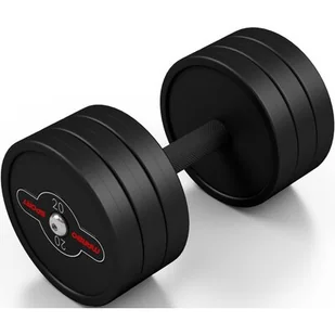 Marbo Sport HANTLA STALOWA GUMOWANA 20 KG CZARNY MAT MW-HSG20-K4 - Hantle i ciężarki - miniaturka - grafika 1