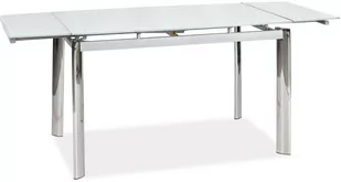 Signal Meble Stół GD020 Biały 120(180)x80 (GD020B) - Stoły - miniaturka - grafika 1