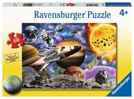 Puzzle - Puzzle RAVENSBURGER Przestrzeń kosmiczna (60 elementów) - miniaturka - grafika 1