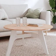 Meble modułowe i akcesoria - vidaXL Blat do stołu, Ø80x1,5 cm, okrągły, lite drewno bukowe - miniaturka - grafika 1
