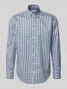 Koszula casualowa o kroju regular fit z kołnierzykiem typu button down - Koszule męskie - miniaturka - grafika 1