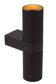 Lampy ścienne - Clubs lampa ścienna tuba czarna 09239/02/30 Lucide - miniaturka - grafika 1
