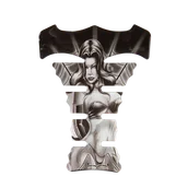 Akcesoria motocyklowe - Tankpad Snell Graphic Girl - miniaturka - grafika 1