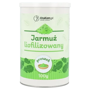 Jarmuż liofilizowany proszek 80g - Owoce świeże i suszone - miniaturka - grafika 1