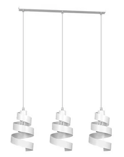 Emibig Saga lampa wisząca 3-punktowa biała 351/3 351/3 - Lampy sufitowe - miniaturka - grafika 1