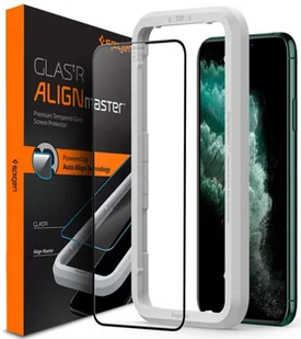 Spigen Szkło Align Master Glas.tR FC do Apple iPhone X/Xs/11 Pro black AGL00114 - Szkła hartowane na telefon - miniaturka - grafika 12