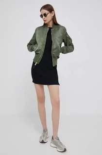 Kurtki damskie - Alpha Industries kurtka bomber MA-1 VF LW WMN damski kolor zielony przejściowa - grafika 1