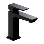 Baterie umywalkowe - Bateria umywalkowa czarna Saxon Omnires - miniaturka - grafika 1