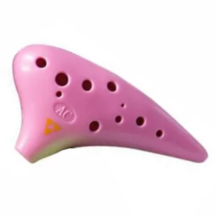 Kera Audio Okaryna 12D-001 Różowa - ABS - Instrumenty dęte Kera Audio Okaryna 12D-001 Różowa - ABS - Instrumenty dęte - miniaturka - grafika 1