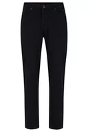 Spodenki męskie - HUGO Męskie spodnie jeansowe 634, czarne 1, 3630, czarny (Black1), 36W / 30L - miniaturka - grafika 1