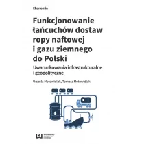 Motowidlak Urszula, Motowidlak Tomasz Funkcjonowanie łańcuchów dostaw ropy naftowej i gazu ziemnego do Polski - Podręczniki dla szkół wyższych - miniaturka - grafika 1