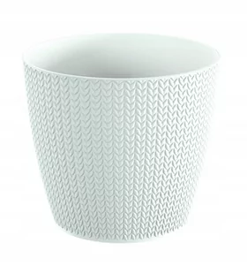 Prosperplast WHEATY Doniczka 18,9 cm, biały DWH190 - Donice - miniaturka - grafika 1