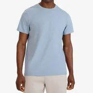 Koszulki męskie - Koszulka 4F Męska Bawełniana Niebieska T-shirt 25TTSHM2074-34S - miniaturka - grafika 1