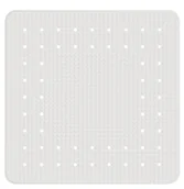 Maty antypoślizgowe - Wenko Biała antypoślizgowa mata Mirasol do wanny lub brodzika z przyssawkami kauczukowa antypoślizgowa powierzchnia kwadratowa B07BB51PB4 - miniaturka - grafika 1