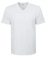 Koszulki męskie - T-SHIRT Męski w SEREK Koszulka Bawełniana RICK BIAŁY 3XL Pako Jeans - miniaturka - grafika 1