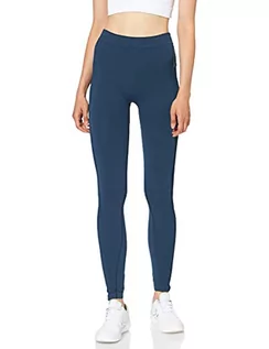 Legginsy - ODLO damskie legginsy PURE CERAMIWARM, blue wing teal, XS 360671 - grafika 1