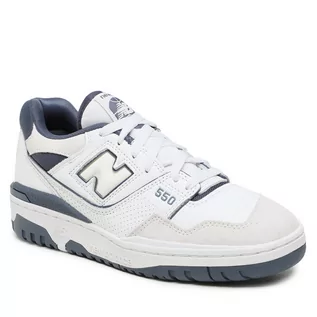 Półbuty męskie - Sneakersy New Balance BB550STG Biały - grafika 1