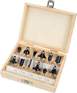 FREZY WIDIOWE DO DREWNA TRZPIEŃ FI 6 MM ZESTAW  12 SZT - Frezy - miniaturka - grafika 2