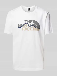 T-shirt z nadrukiem z logo model ‘MOUNTAIN LINE’ - Koszulki męskie - miniaturka - grafika 1