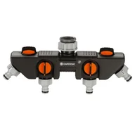 Inne akcesoria do nawadniania - Gardena Rozdzielacz poczwórny - miniaturka - grafika 1