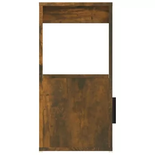 Szafka, przydymiony dąb, 80x30x60 cm, materiał drewnopochodny - Szafki do salonu - miniaturka - grafika 9