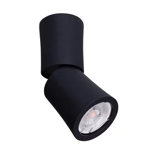 Maxlight Spot LAMPA sufitowa DOT C0157 regulowana OPRAWA metalowa tuba downlight czarny C0157 - Lampy sufitowe - miniaturka - grafika 1