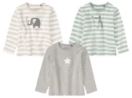 Bluzki dla niemowląt - bellybutton Bluzka niemowlęca z biobawełny z długimi rękawami - miniaturka - grafika 1