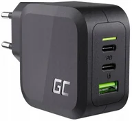 Ładowarki do telefonów - ŁADOWARKA GC POWERGAN 65W 2x USB-C PD USB-A QC 3.0 - miniaturka - grafika 1