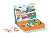 Układanki dla dzieci - Układanka Magnetyczna Pojazdy - miniaturka - grafika 1