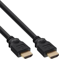 Kable komputerowe i do monitorów - Kabel InLine 25cs. Bulk-Pack InLine® HDMI High Speed Cable male to male gold plated black 3m - miniaturka - grafika 1