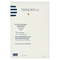 Problemy skórne - Manuka Ig, sterylny, nieprzywierający opatrunek nasączony miodem Manuka, 10 cm x 12,5 cm, 1 sztuka - miniaturka - grafika 1