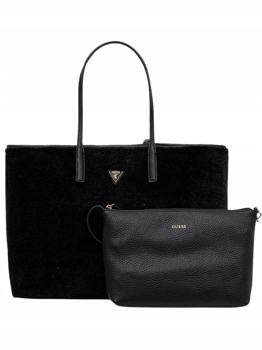Torebka damska Guess Victtoria Shopperka duża HWWS95 14290 CZARNY