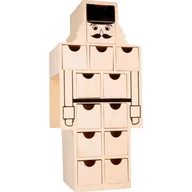 Kalendarze - Kalendarz adwentowy - ARTEMIO - Dziadek do orzechów - Sklejka topolowa - Biały - Dziecko - miniaturka - grafika 1