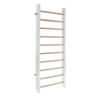 Wyposażenie sportowe i gimnastyczne - drabinka gimnastyczna klasyczna biała - drewno 210x80cm - miniaturka - grafika 1