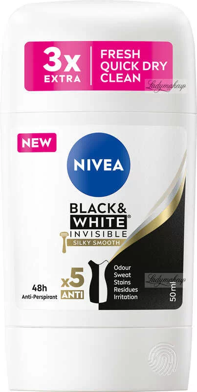 Nivea Black & White Invisible Silky Smooth Anti-Perspirant